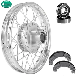 Roda ARO 17 Traseira Pop 110 Pop 100 Todas Raio Cromado 4mm