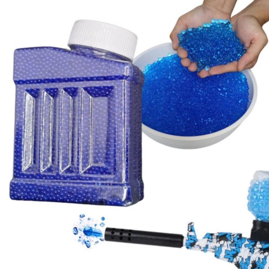 Bolinhas De Gel Para Arminha Orbeez Gelblaster Munição Hidrogel Cristal (7 A 8mm) 10.000
