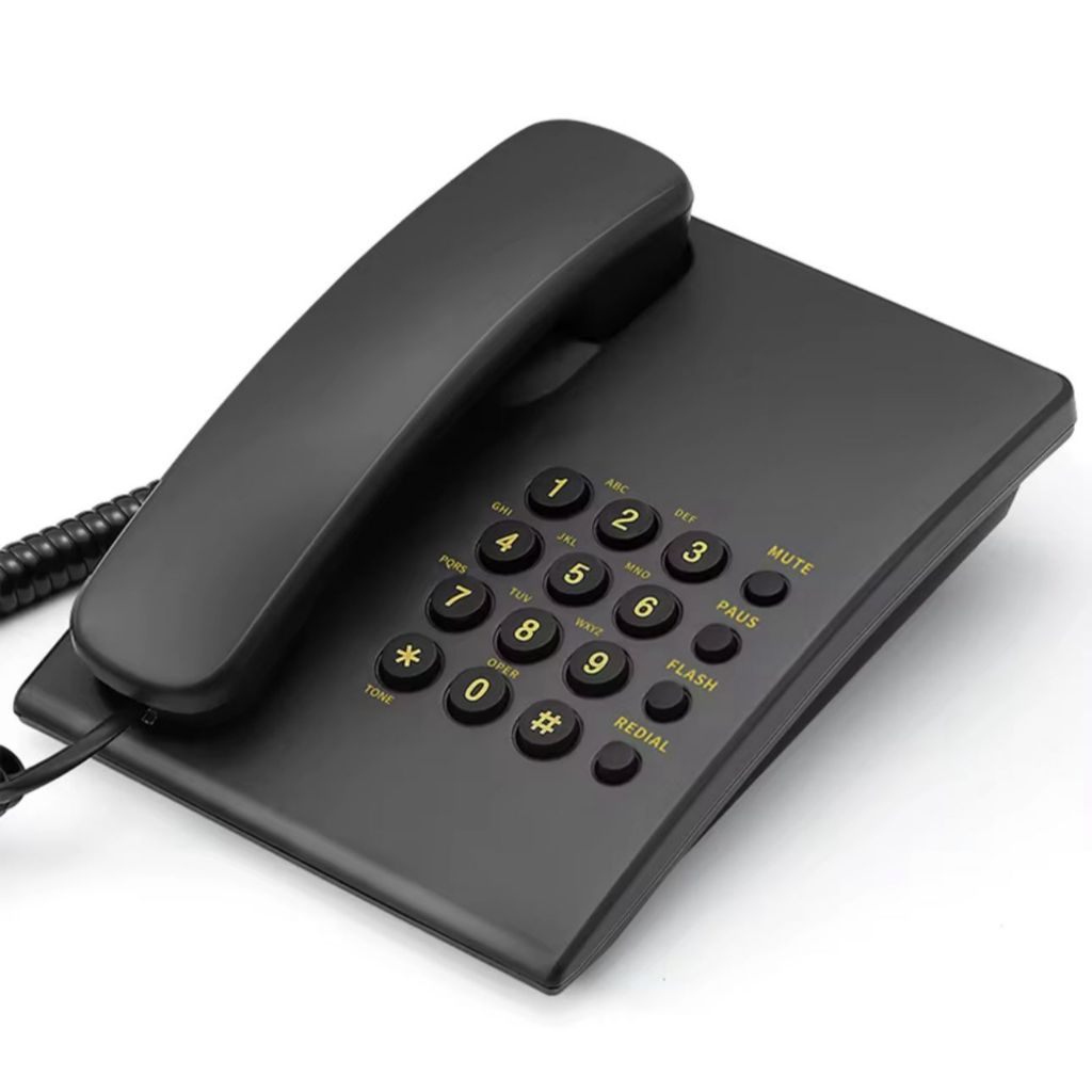 Telefone Mesa / Panasonic Com Fio Kx-ts500mx Mesa / Parede