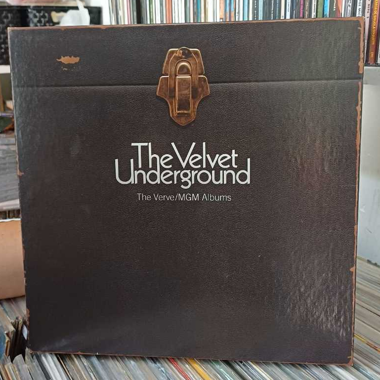 BOX RARO THE VELVET UNDERGROUND - THE VERVE/MGM ALBUMS + 2 LPS QUE NÃO FAZEM PARTE DO BOX