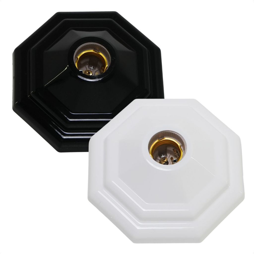 Plafon Rosqueável Decore 100w E-27 em Oferta na Shopee