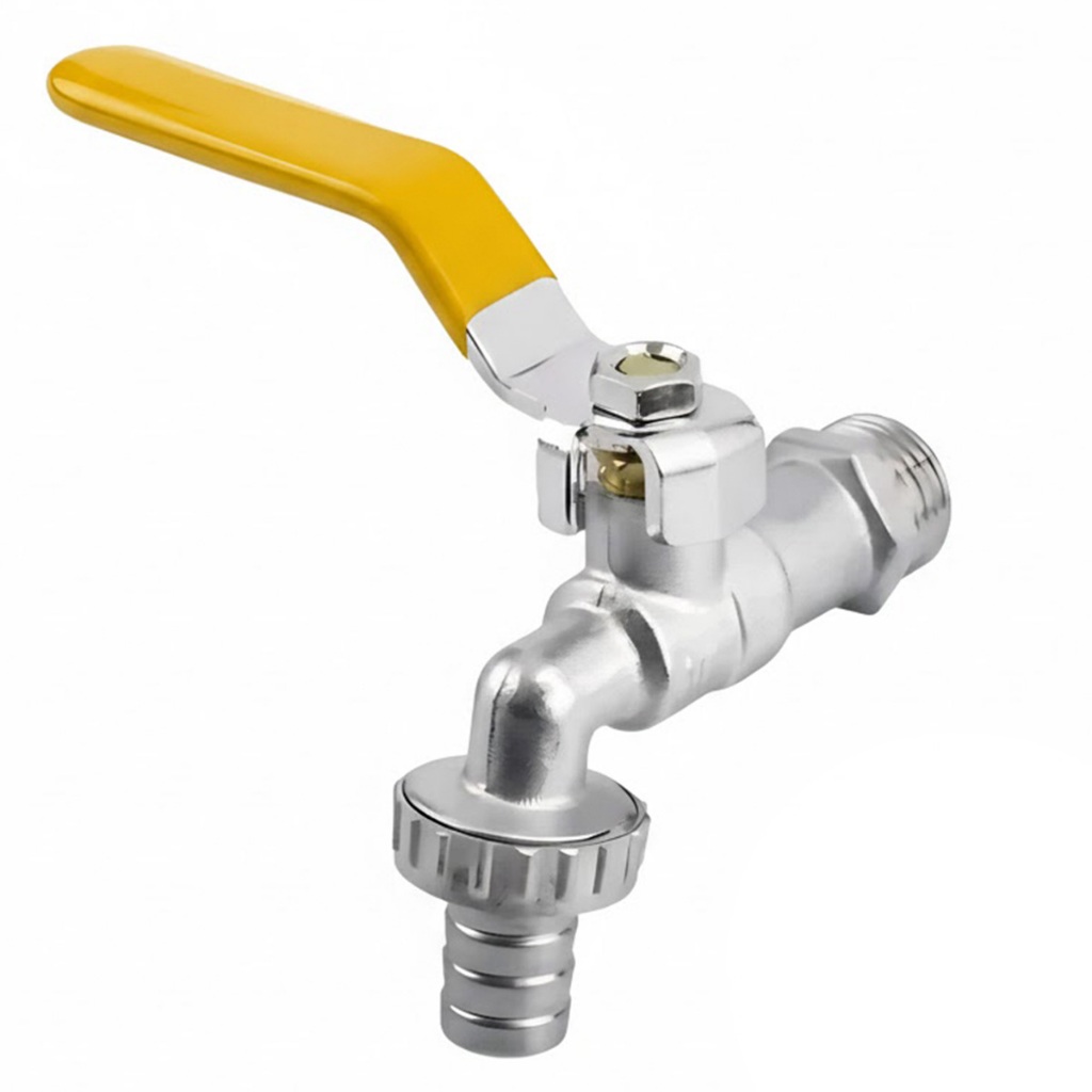 Torneira Esfera Com Bico 1/2 x 3/4 Muitiuso Jardim Garagem Quintal Oz em Oferta na Shopee