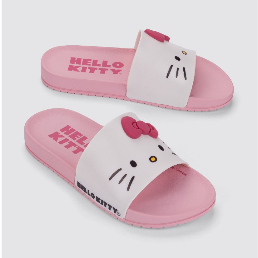 Chinelo Slide Infantil Hello Kitty, Grendene Kids - Envio Rápido