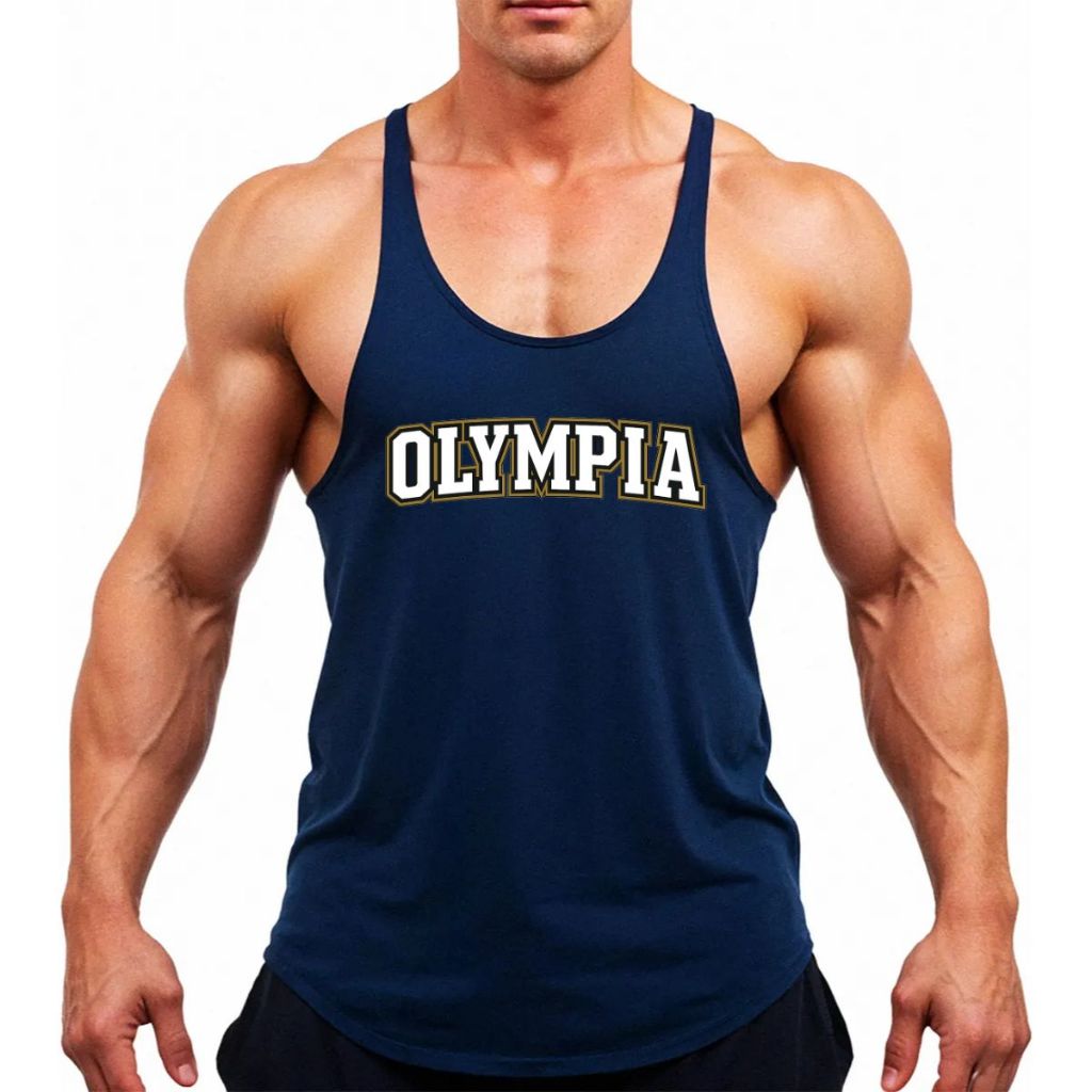 Camiseta Regata Bodybuilder Mr Olympia Oversized Mascuilno Treino Gym Academia Streetware