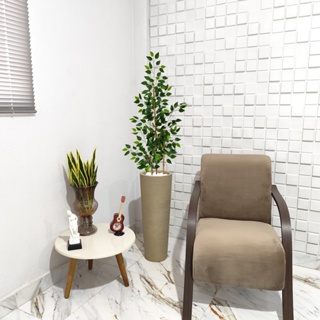 Bambu Da Sorte 150cm Planta Artificial Vaso Grafiato Decorativo em Oferta na Shopee