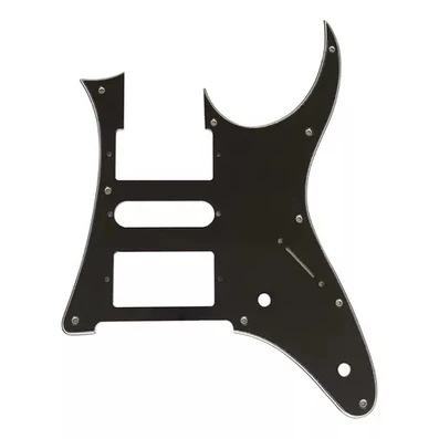 Escudo Para Guitarra Ibanez Rg Hsh Preto Bwb 3 Camadas