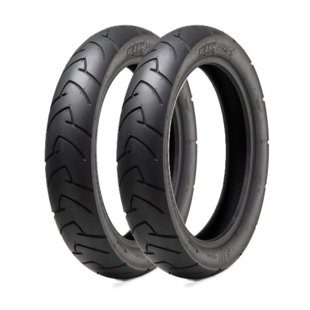 Par Pneu 120/70-14 + 100/80-14 TL PCX 2017 2020 Scooter Flash FS11 Sem Câmara Aro 14 em Oferta na Shopee