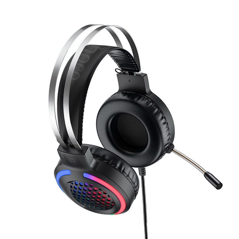 Fone Gamer Headset Surround Esd03 Hoco 7.1 Rgb Para Pc