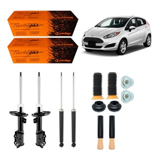 4 Amortecedores Cofap + Kits Ford New Fiesta 2014/ em Oferta na Shopee