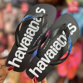 Chinelo Havaianas LogoMANIA MASCULINA em Oferta na Shopee