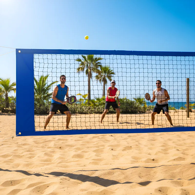 Rede de Beach Tennis Profissional Quadra de Areia Modelo Oficial com Proteção U.V