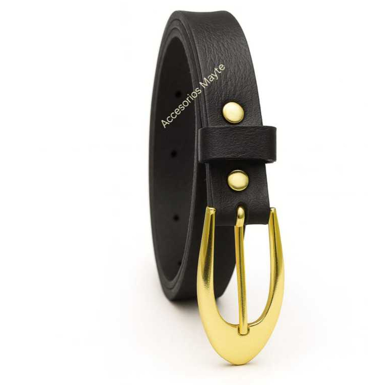 Cinto Feminino com fivela dourado moda blugueria