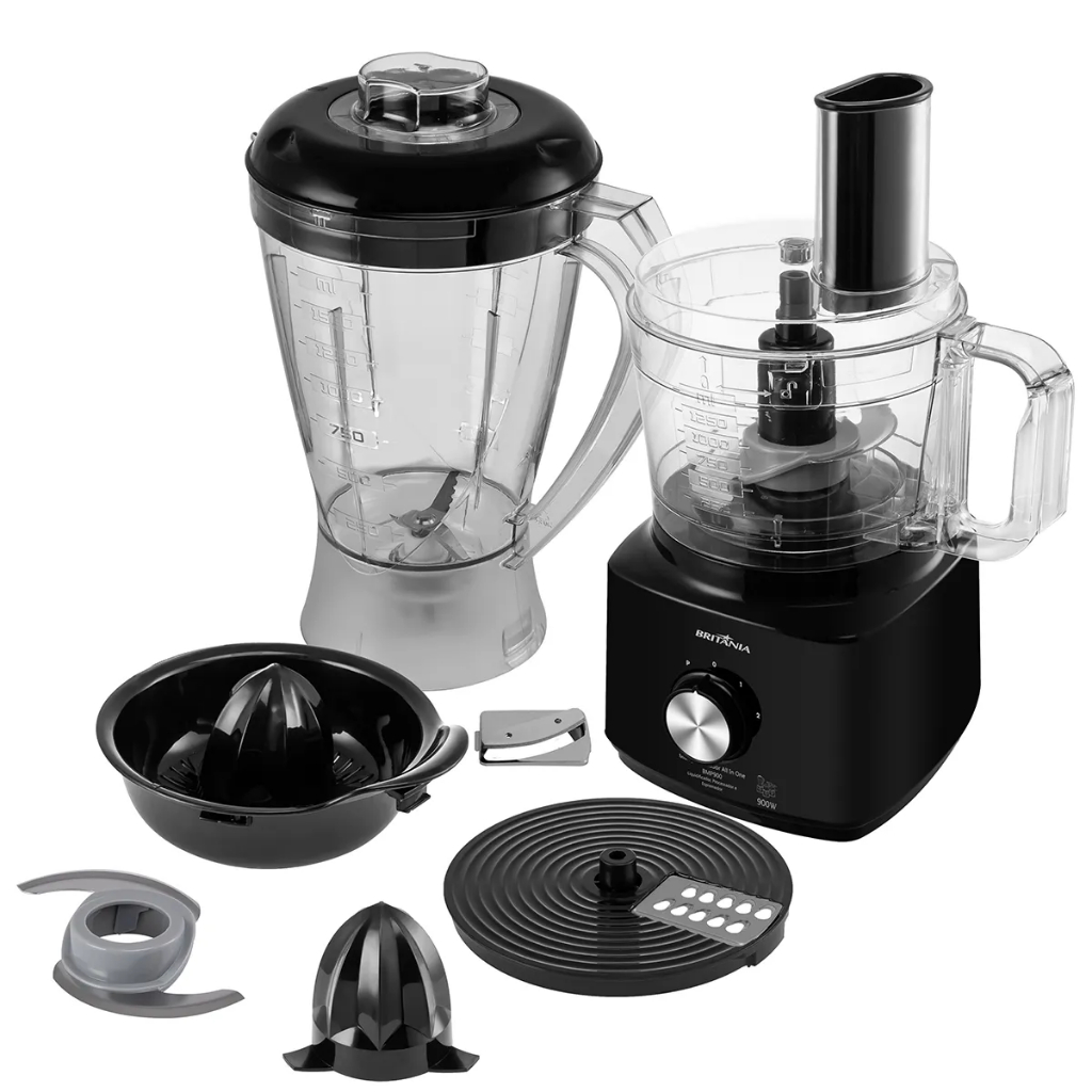 Multiprocessador Britânia 5 em 1 900W All In One BMP900 220V