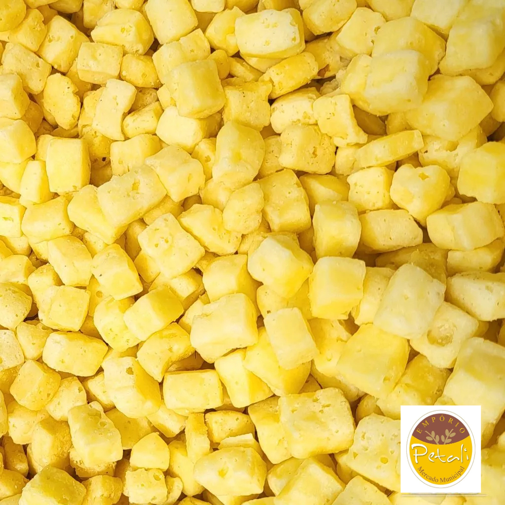 PARMESAO FRITO EM CUBOS 250G em Oferta na Shopee