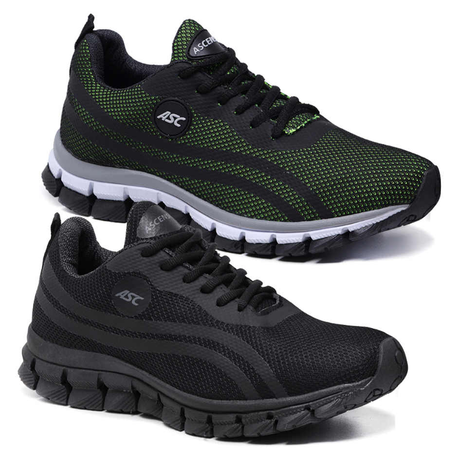 Kit 2 Pares de Tênis Masculino Ortopédico Treino Caminhada Academia Confortável e Leve