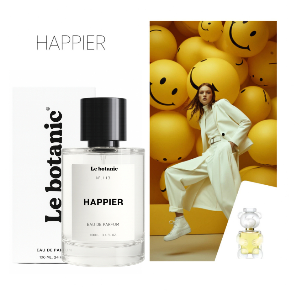 Perfume Happier - Le botanic - EDP - Alta Fixação em Oferta na Shopee