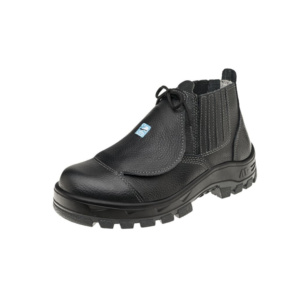 Bota Botina Elástico Bico De Composite Marluvas 50b19c Pap Mex Proteção Preto Epi Segurança Ca 18058