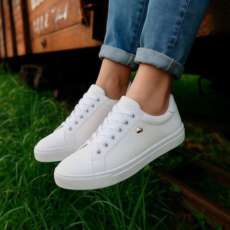 tênis feminino confortável tênis feminino dia a dia calçado Feminino casual Básico