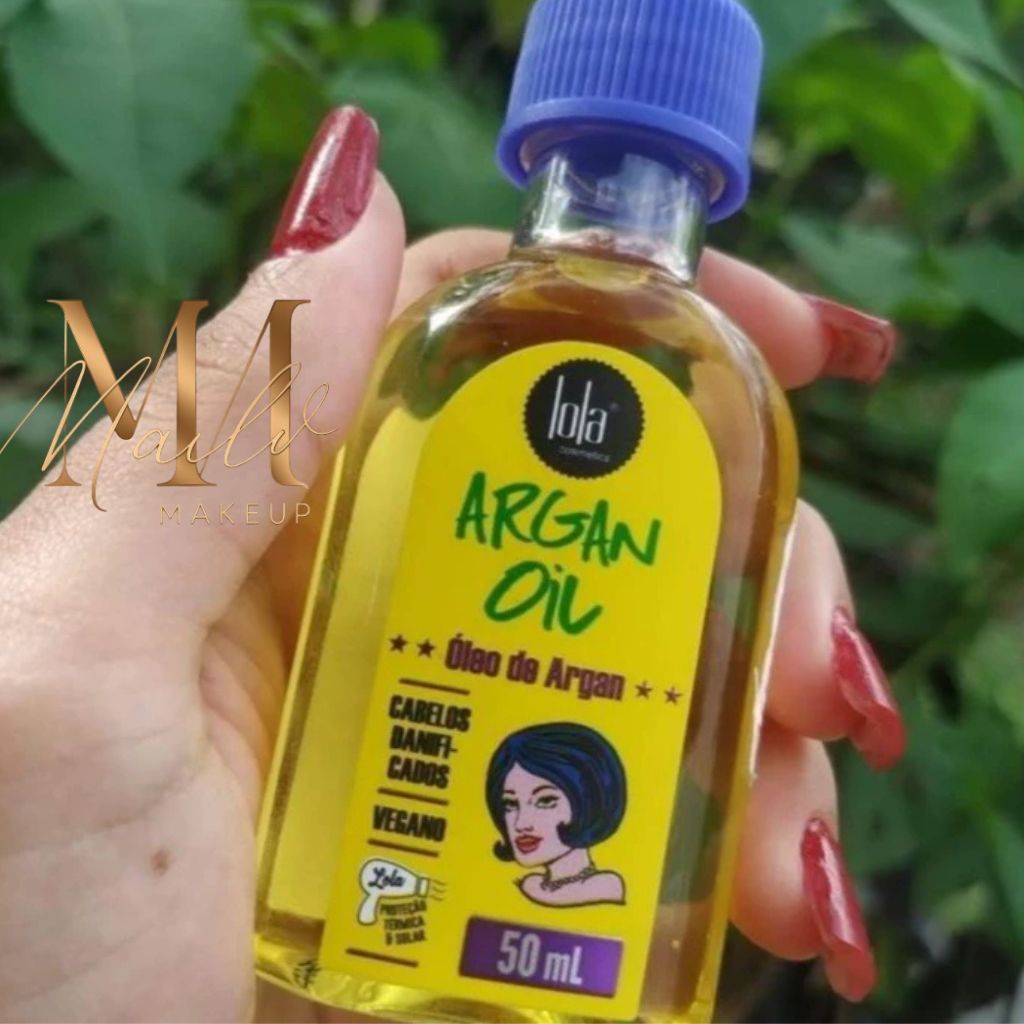 Óleo Reparador 50ml  - Lola Cosmetics Argan Oil