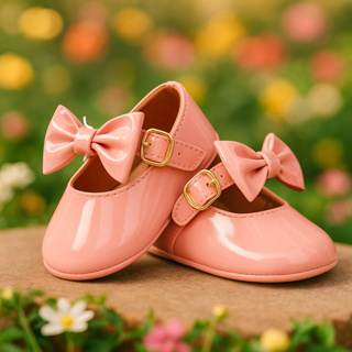 Sapatilha Bebê Feminina Laço Daminha Festa Batizado Rosa em Oferta na Shopee