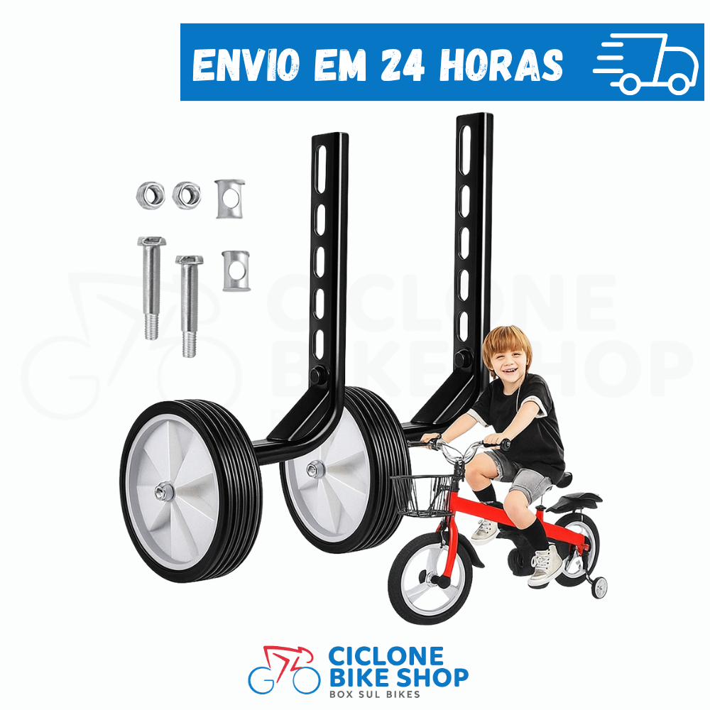 Roda Lateral Rodinha Aro 12 14 16 E 20 Bike Infantil Bicicleta de Criança Novo