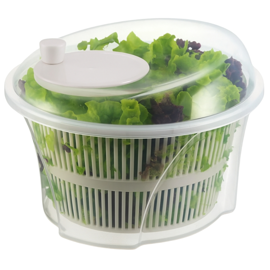 Secador Centrífuga Seca Salada Tampa Giratória Folhas Verduras Legumes Arthi em Oferta na Shopee