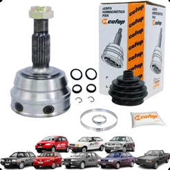 Junta Homocinética para Gol Voyage Parati Saveiro G1 G2 G3 G4 só Motor AP 1.6 1.8 2.0 Original Cofap