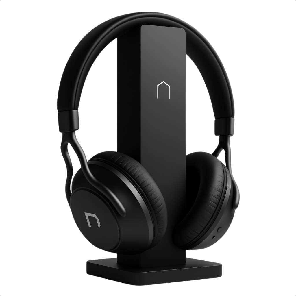 Suporte para Fone Gamer Headset Apoio de Mesa Headphone Organizador Moderno Home Office Estável