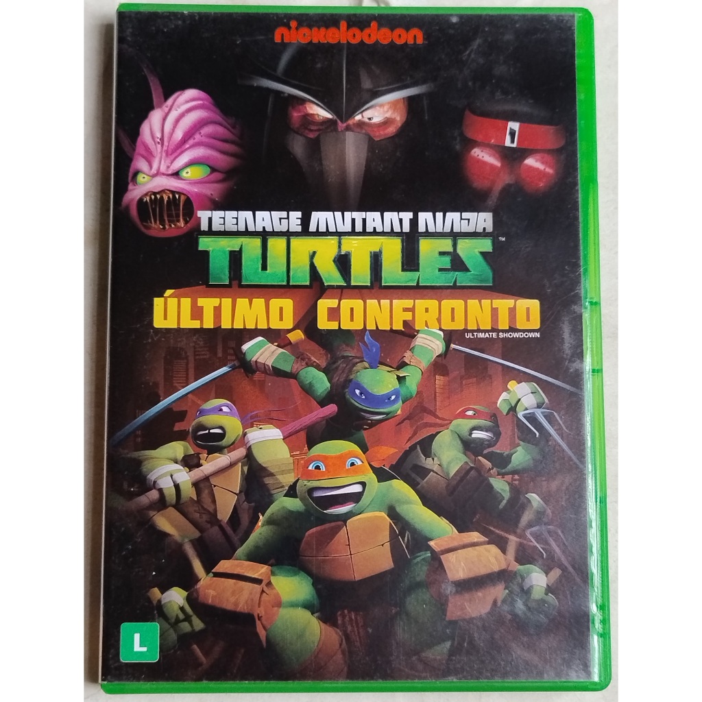 Dvd As Tartaruga Ninja Ultimo Confronto Otimo Estado