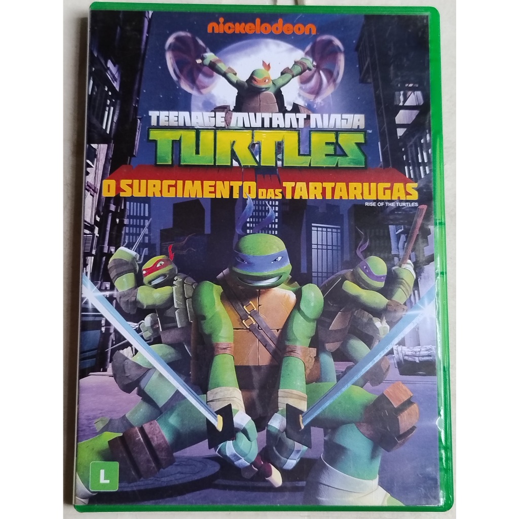 Dvd As Tartaruga Ninja O Surgimento das Tartarugas Otimo Estado