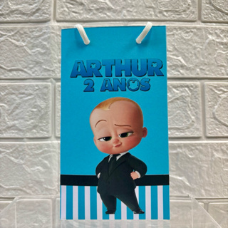 Sacolinha Surpresa Personalizada O Poderoso Chefinho | Lembrancinha para festa PEGUE E MONTE em Oferta na Shopee