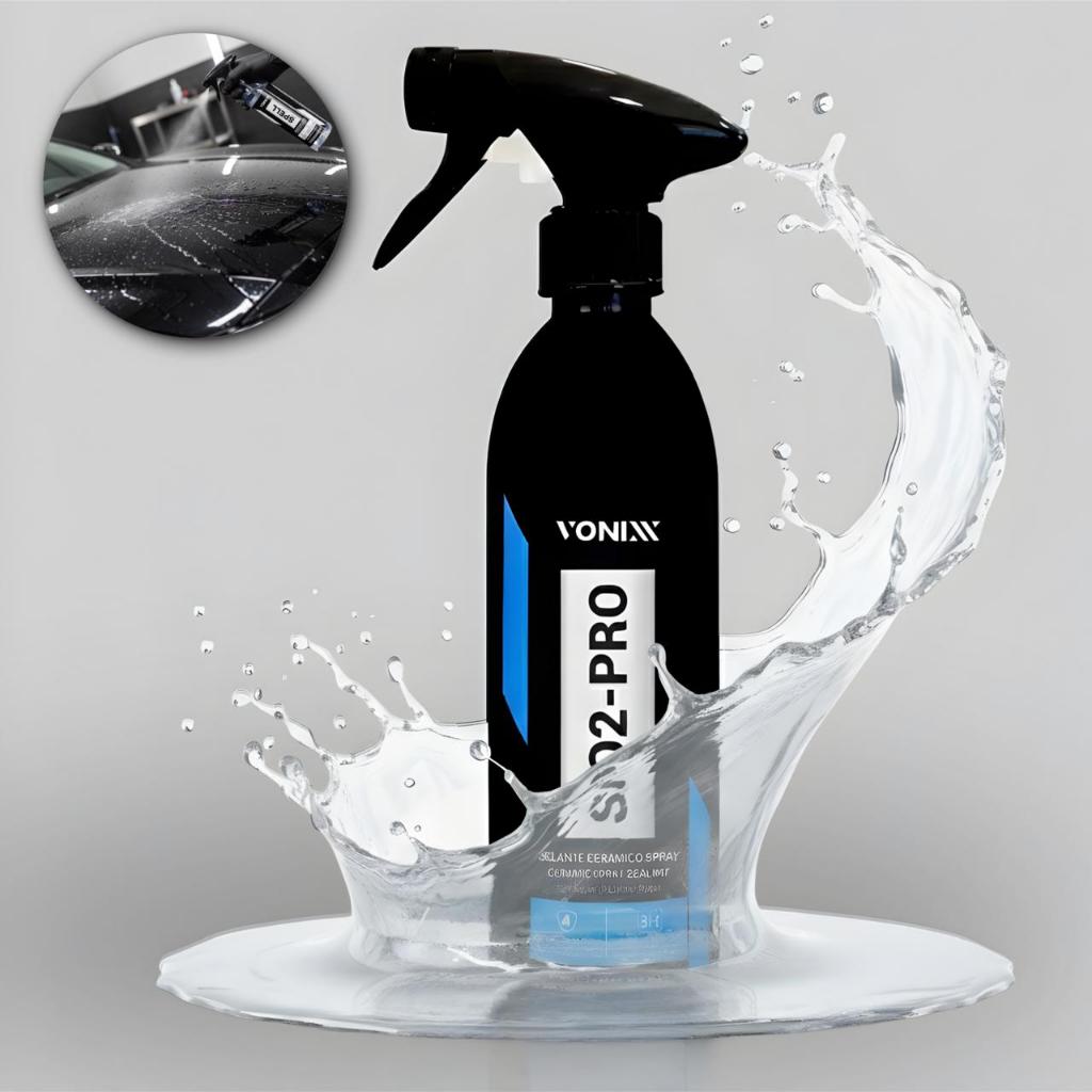Sio2 Pro Vonixx 500ml Selante Cerâmico Spray Vitrificação Vitrificador Manuntenção Automotiva