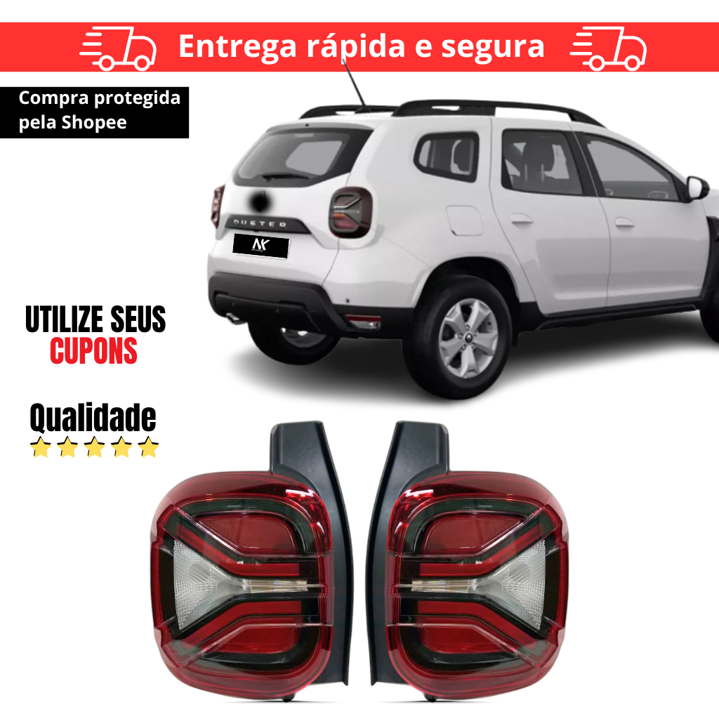 Lanterna Traseira Duster 2025 2026