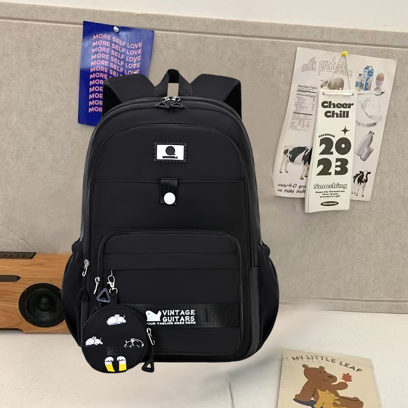 Mochila Feminina Coreana Escolar-Passeio-Trabalho Grande Impermeável