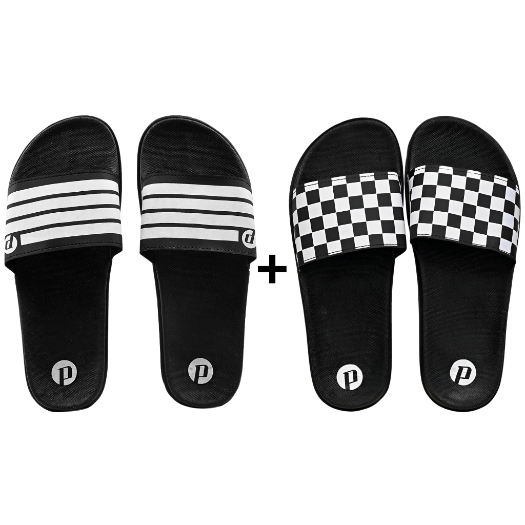 Kit Chinelo Calce Fácil Masculino Feminino Slide Original Confortável