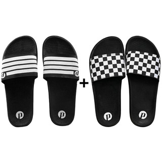 Kit Chinelo Calce Fácil Masculino Feminino Slide Original Confortável