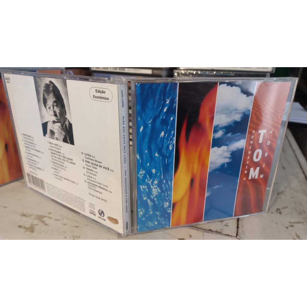 *CDs olha que coisa mais linda uma homenagem a Tom Jobim- Excelente -