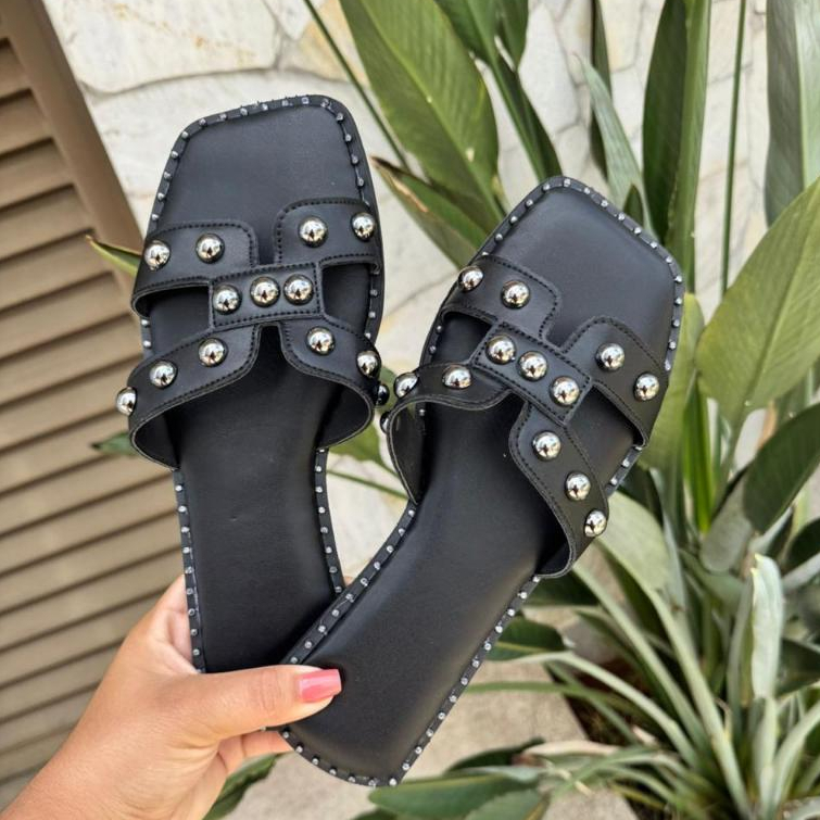 Rasteira Feminina H Leve e Elegante F01B Envio Imediato em Oferta na Shopee