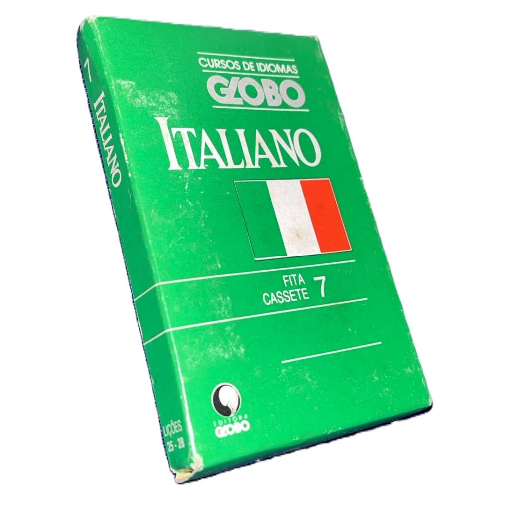 Fita K7 Curso De Idiomas Globo Italiano Volume 7
