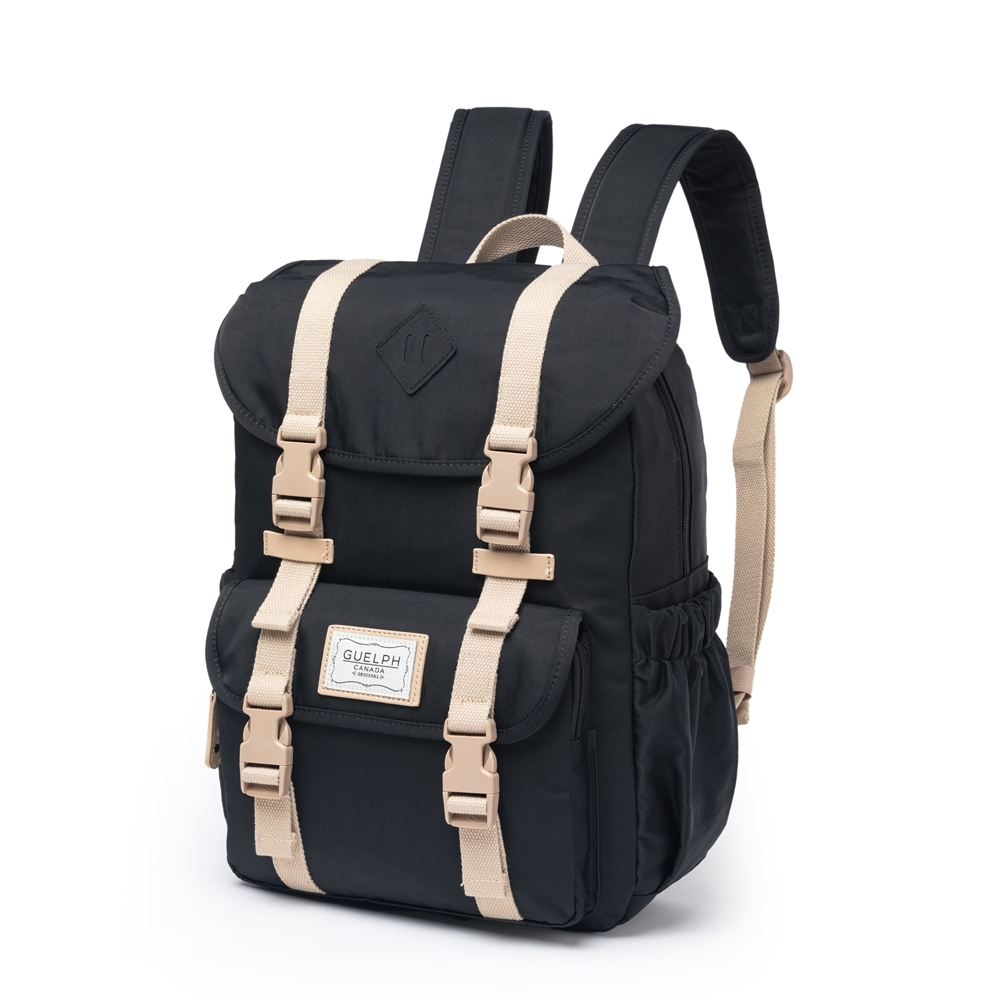 Mochila Feminina Reforçada Casual Guelph Estilo Vintage Grande Capacidade Bolso Notebook