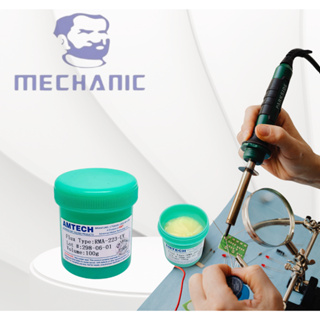 Fluxo De Solda Pasta Amtech 100g Rma-223-Uv Reballing Bga em Oferta na Shopee