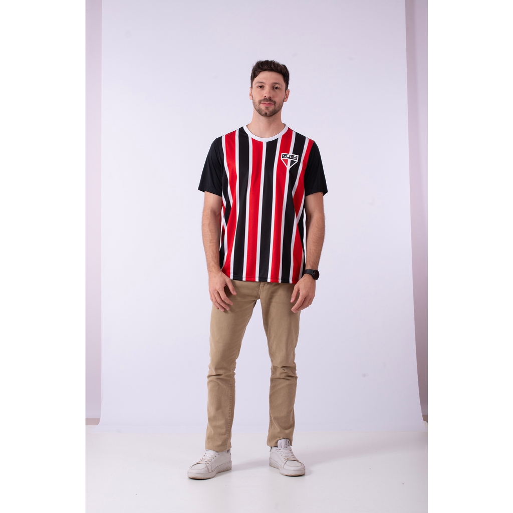 Camisa São Paulo DryFit Torcedor Tricolor - Licenciado e Oficial - Futebol -  SPFC Tricolor Paulista