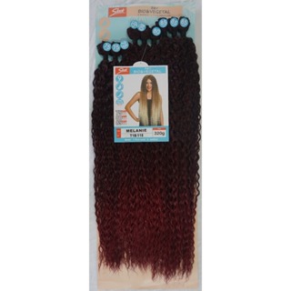 Cabelo Bio Vegetal Cacheado Sleek Melanie 85cm Na Tela em Oferta na Shopee