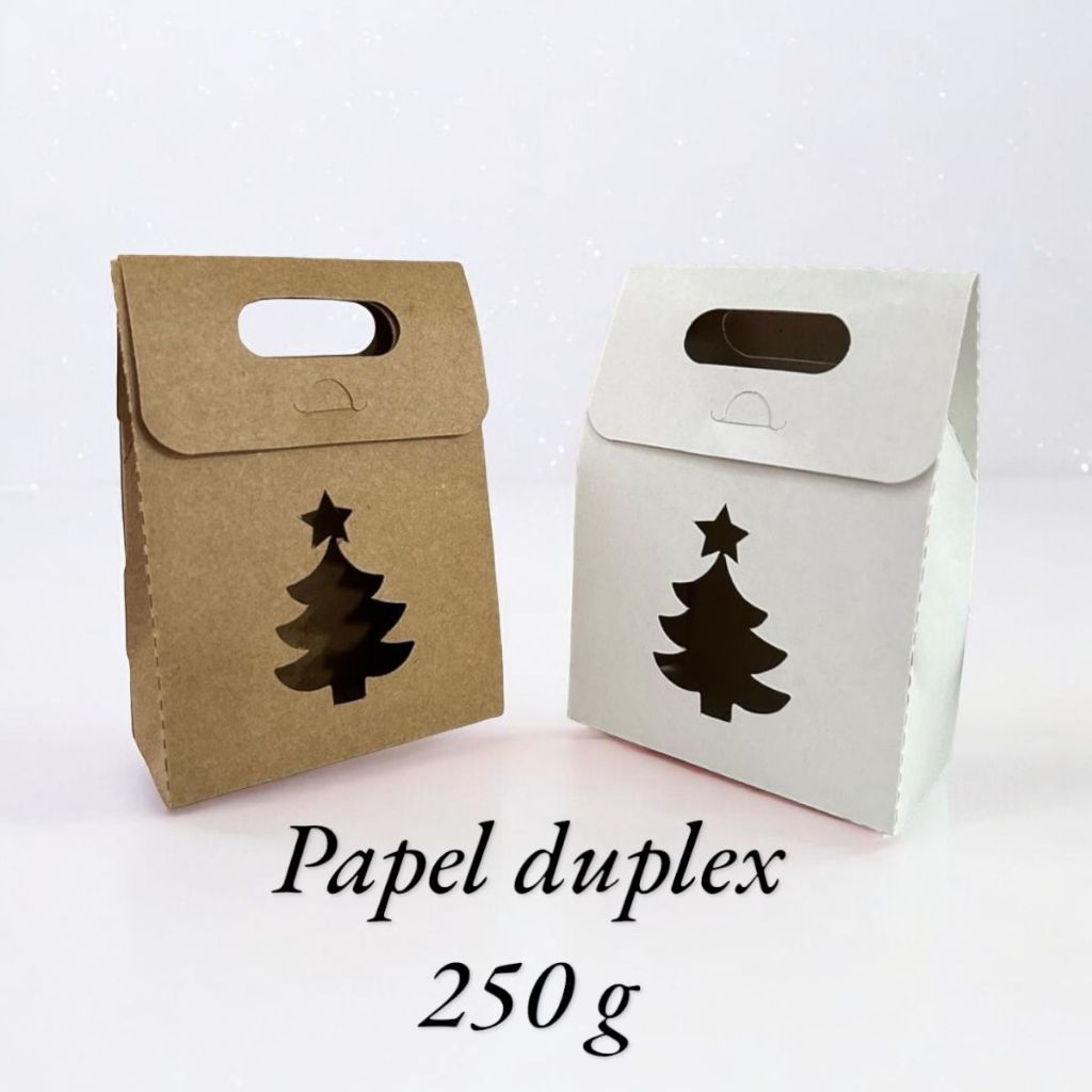 10 Embalagem Caixinhas Doces Finos / Sabonetes - Natal Noel Encantado - Lembrancinhas e Mini Presentes Papai Noel