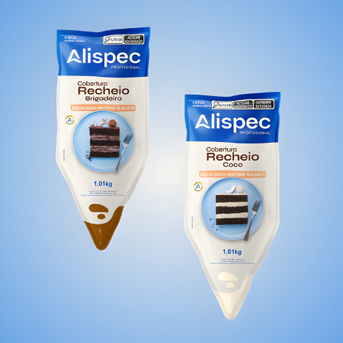 Cobertura Recheio  1,01Kg  Alispec em Oferta na Shopee