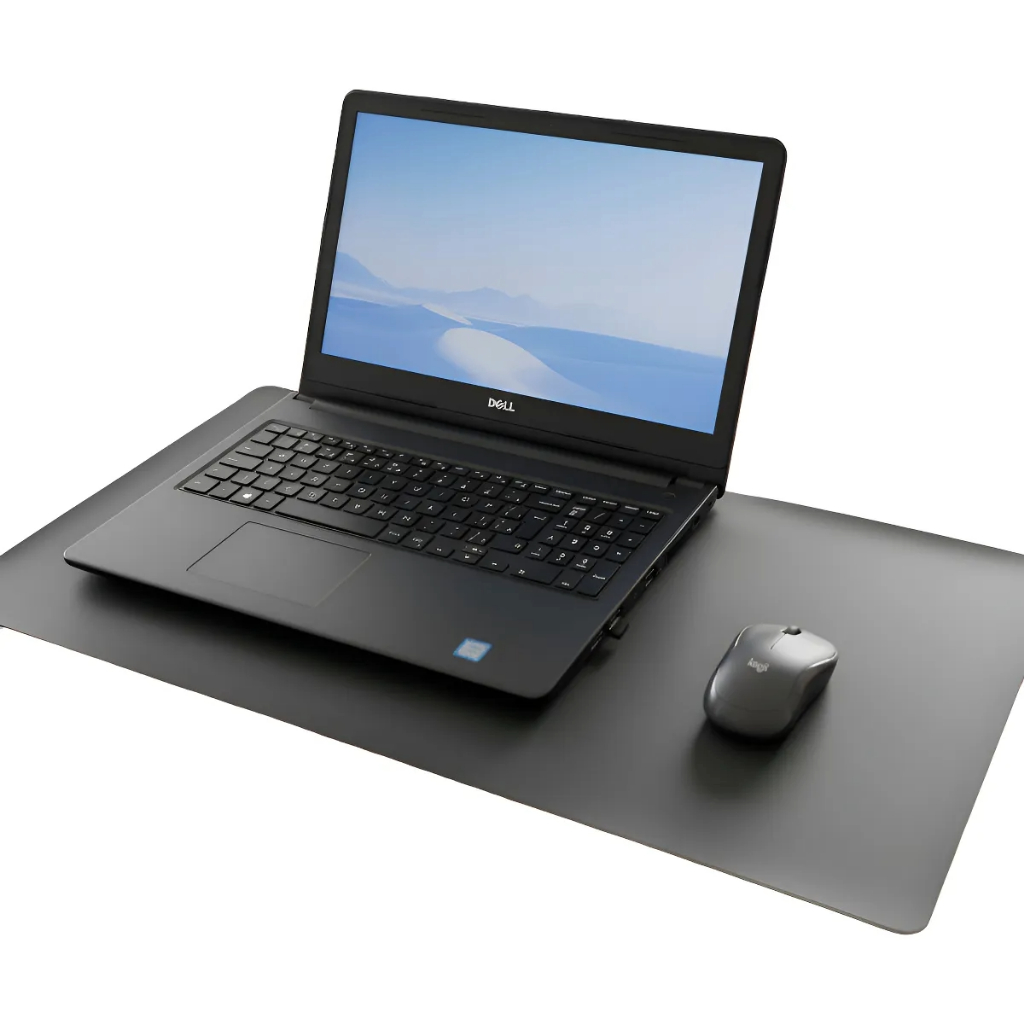 Mauser Pad Gamer Grande Tapete notebok Pc C 70 cm X Alt 33 cm Couro Ecologico + Brinde 1 Porta Copo