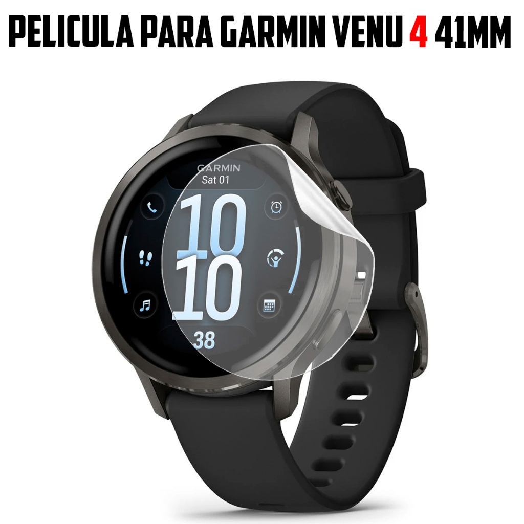 Pelicula de Hidrogel para Smartwatch Garmin Venu 4 41MM  gel Super Resistente promocao