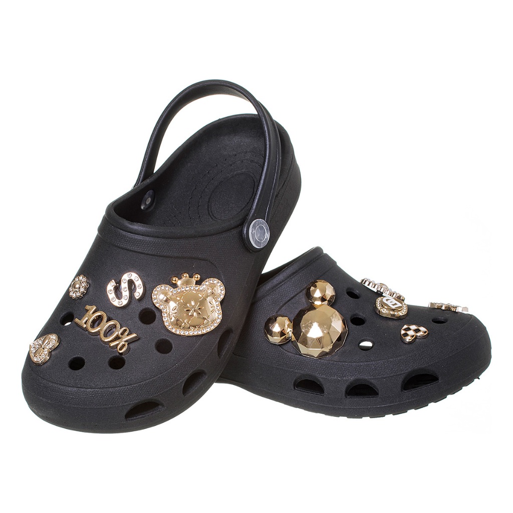 Chinelo Feminino Estilo Babuche Pigente Baixo Solado Leve broches Botons em Oferta na Shopee