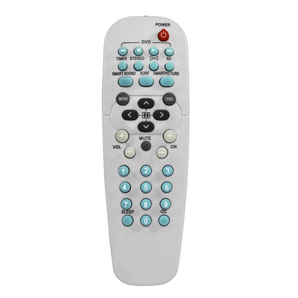 Controle Remoto Compatível Philips Tv Tubo dvd RC193350