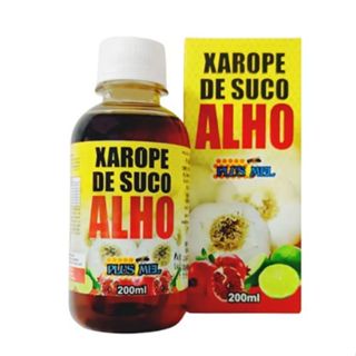 XAROPE DE SUCO DE ALHO 200ML - PLUS MEL em Oferta na Shopee